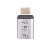 Adattatore HDTV Compatibile con USB-C Tipo C Femmina da Sorgente A per Tablet, Telefono, Laptop 4K 60 Hz 1080p