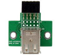 StarTech Adattatore USB interno per scheda madre 2 porte USB A 10 pin header USB 2.0