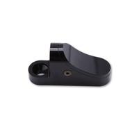 Adattatore HIGHSIDER Universal con coperchio, lungo 60 mm, per specchio careante, nero, taglia 60 mm