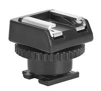 Adattatore Hot Shoe CSM-3 in ABS Nero per Accessori per Videocamera