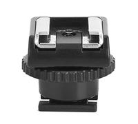 Adattatore Hot Shoe CSM3 in ABS Nero per Accessorio Flash Mount per Videocamera