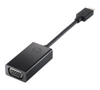 Adattatore HP P7Z54AA USB-C VGA Nero Compatto Leggero 7.6cm