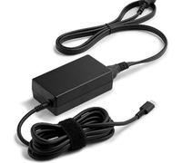 HP Adattatore LC USB-C da 65 W, Compatibile con HP Chromebox, Chromebook, EliteBook, Notebook e ProBook dotati di porta USB-C, Nero