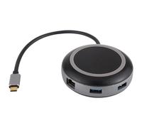 Adattatore HUB multifunzione da USB-C / Type-C a USB 3.0 x 3 + USB-C / Type-C +