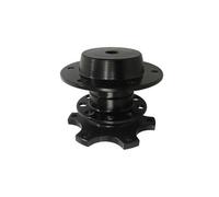 Adattatore Hub Quick Release Snap Off Per Volante Boss Kit Universale - Nero