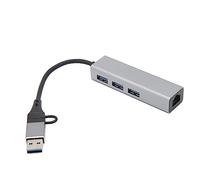 Adattatore Hub USB C, Convertitore Multiporta USB Funzionamento Simultaneo 2 in 1 per 8 7 10 11