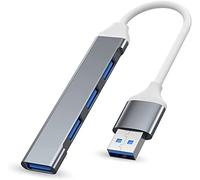 Adattatore hub USB C, docking station USB ad alta velocità senza lettore portatile 4 porte Usb3.0 Type-C 3.0 Multi USB Splitter OTG Hub Accessori per computerDurabilità
