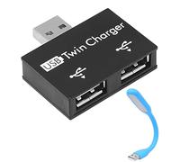 Adattatore hub USB | Convertitore hub di ricarica con multi-porta | Estensione di ricarica portatile per risparmiare per casa, auto, scuola e