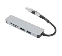 Adattatore Hub USB Tipo C 5 in 1, Super velocità 5 Gbps, Lettore di Schede di Memoria, per Tablet e Computer