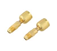 Adattatore HVAC Quick Connect ottone confezione da 2 per R32 R454B 14 SAE femmin