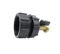 Adattatore IBC con filettatura maschio, angolato
