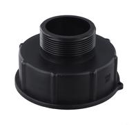 Adattatore IBC in plastica da 100 mm a 60 mm per connettore a scatola di tonnellata, boccola di riduzione S100xS60, compatibile con serbatoi con filettatura grossa DN100, per integrazione del