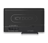 Adattatore ICY DOCK MB104U-1SMB USB-C 3.1 per HDD/SSD 2,5" e M.2 SATA/NVMe