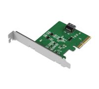 Adattatore ICY DOCK MB408A5 PCIe 5.0 x4 a MCIO 4i con Redriver