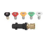 Adattatore idropulitrice 14 pollici ottone e gomma per Karcher K2 K3 Fast Connec