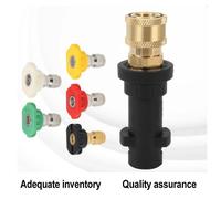 Adattatore Idropulitrice 14 Pollici Schiuma Ugello Maschio Compatibile con Per K