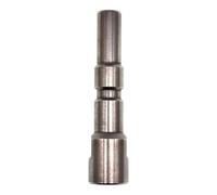 Adattatore idropulitrice ottone/acciaio inox - baionetta 1/4" IG M22 AG - compatibile con Kärcher Kränzle Nilfisk Parkside B&D universale ad alta pressione (per Nilfisk D12 1/4" IG)