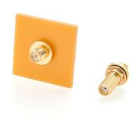 Adattatore impermeabile RP-SMA a SMA Panel Mount Accoppiatore, IP68, 50 Ohm Bulkhead per router WiFi, prolunga antenna, IoT Gateway, LoRa, Zigbee, RTL-SDR, confezione da 5