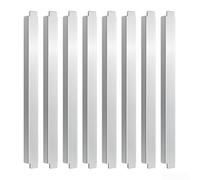 Adattatore in acciaio inox, set da 8 pezzi, divisorio da tavolo a vapore da 30,5 cm, per separatore di padelle da hotel e accessori per buffet, parti di attrezzature per catering di lunga durata