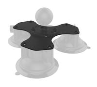 ADATTATORE IN METALLO PER TRIPLA VENTOSA SOLO BASE RAM-MOUNT RAM-224-3BPU