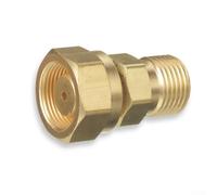 Adattatore in ottone acetilene per bombola del gas su riduttore di pressione, attacco CGA-200/300/510/520, compatibile con saldatrici e serbatoi di propano (CGA-520 to CGA-300)