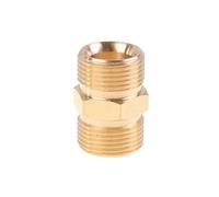 Adattatore in ottone Connettore di prolunga for tubo flessibile for idropulitrice ad alta pressione M22 da 14 mm a 15, adattatore for giunto femmina con filettatura maschio(M2214)
