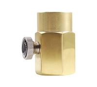 Adattatore in ottone per bottiglie di soda per uso domestico CO2 Adattatore di ricarica per bombole di CO2 Connettore valvola di riempimento Bottiglia di ricarica BottleTR21-4 a W21.8