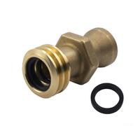 Adattatore in ottone per il collegamento di serbatoi di propano ai carrelli elevatori utilizzando per la configurazione rapida della valvola di connessione RE7141M (B)