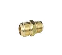 Adattatore in ottone Raccordo for tubo svasato con raccordo a nipplo di riduzione da 1/4 5/16 3/8 1/2 5/8 3/4 7/8 "pollici SAE/Raccordo for in ottone standard Condizionatore d'aria(5l8 To 3l4 SAE)