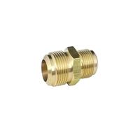 Adattatore in ottone Raccordo for tubo svasato con raccordo a nipplo di riduzione da 1/4 5/16 3/8 1/2 5/8 3/4 7/8 "pollici SAE/Raccordo for in ottone standard Condizionatore d'aria(1l2 To 5l8 SAE)