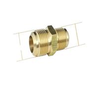 Adattatore in ottone Raccordo for tubo svasato con raccordo a nipplo di riduzione da 1/4 5/16 3/8 1/2 5/8 3/4 7/8 "pollici SAE/Raccordo for in ottone standard Condizionatore d'aria(3l8 To 5l8 SAE)