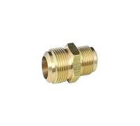 Adattatore in ottone Raccordo for tubo svasato con raccordo a nipplo di riduzione da 1/4 5/16 3/8 1/2 5/8 3/4 7/8 "pollici SAE/Raccordo for in ottone standard Condizionatore d'aria(7l8 To 7l8 SAE)