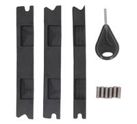 Adattatore in plastica per convertitore professionale con scatola per pinne per tavola da surf, con viti per chiave a pinna per il FUTURO, compatibile con tavole da surf