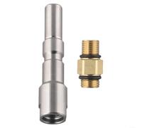 Adattatore in schiuma per idropulitrice ad alta pressione in ottone Quick Connect per Nilfisk Kew Alto - Inserto in metallo per spruzzatore di sapone Accessorio per lavaggio a getto