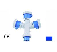 Adattatore industriale 220V 3 uscite IP67