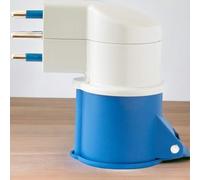 ADATTATORE INDUSTRIALE A SPINA ITALIANA 250V 1 PRESA CEE 2P+T 16A 250V