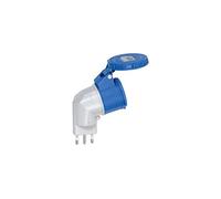 ADATTATORE INDUSTRIALE CEE A SQUADRO SPINA 16A a PRESA CEE INDUSTRIALE 2P+T