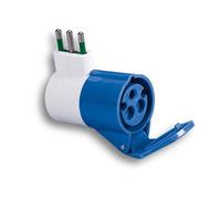 Adattatore industriale CEE colore blu FANTON art. 73000