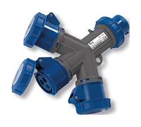 ADATTATORE INDUSTRIALE TRIPLO 1452
