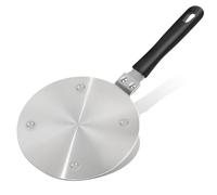 Adattatore Induzione, 24cm Adattatore Induzione Pentole, Adattatore Piano Induzione Con Manico Staccabile, Piastra Ad Induzione per Piano Cottura a Induzione per Utensili Da Cucina E Caffettiere