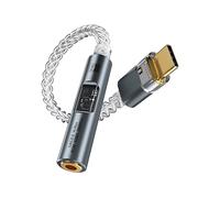 ADATTATORE INF BA23 - USB-C a jack 3,5 mm, DAC integrato, 32bit/384kHz, amplificatore