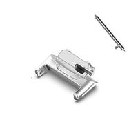 ADATTATORE INF Inspire 3 - Supporto e perno in acciaio inossidabile compatibile con Fitbit Argento, Inossidabile