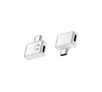 ADATTATORE INF Lightning Femmina a USB-C Maschio Angolato Bianco