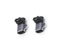 ADATTATORE INF TYPE-C Femmina a Garmin Orologio Verticale Curvo - Pacchetto di 2