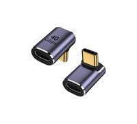 ADATTATORE INF USB-C Femmina a USB-C Maschio in Angolo di 90 Gradi, Pacchetto