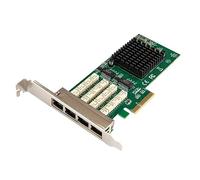 Adattatore Intel i350-am2 del server di bypass di Ethernet PCI-e x4 di gigabit di rame del porto del quadrato basato