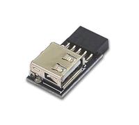 Adattatore interno USB espansione scheda madre 9 pin a USB 2.0 adattatore per ricevitore