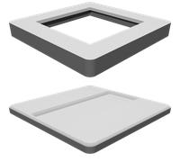 Adattatore Interruttore Philips Hue Dimmer ABB Czech Stampato 3D Presa