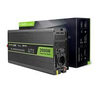 Adattatore/inverter di alimentazione Green Cell Inv10 Auto 2000W nero