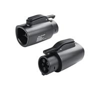 Adattatore J1772, convertitore caricabatterie EV ad alta corrente da 80 A, spina di ricarica CA di tipo 1. Compatibile con Tesla modello S/3/X/Y, accessorio di ricarica rapida